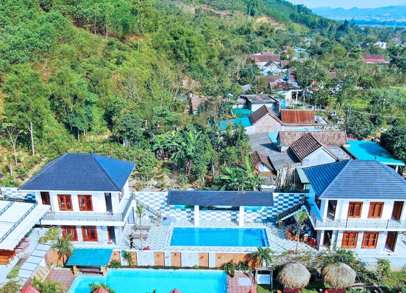The Hill Villas 퐁냐 외부 사진